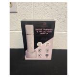 New bikini trimmer and facial hair shaver