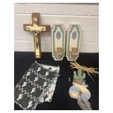 Western decor with cross decor