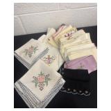 Vintage group of Handkerchiefs