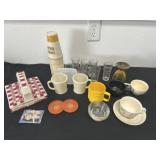 Group of Kitchenware, Fireking, Napkin Holder,