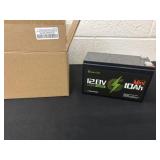 2 GreenOE 12V 10Ah LiFePO4 Mini battery.
