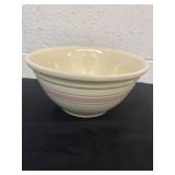 12ï¿½ Vintage McCoy Pottery Stoneware Bowl Pink