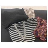 Size medium and small clothes.