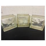 3 8ï¿½x8ï¿½ glass blocks