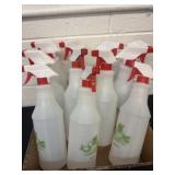 11 spray bottles