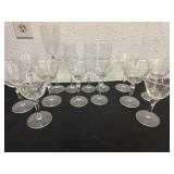 Group of wine glasses