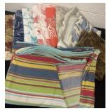 Group of fabric pieces