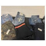 Size 12 miss me and 0 to 1/2 jeans and yoga pants