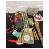 Group of camping items