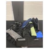 Toba shoe things, waist holder and more