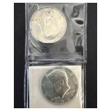 1967 and 1968-D Kennedy Half Dollars