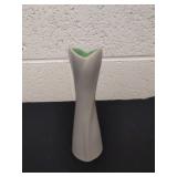 Vintage 1940s Catalina pottery Bud vase.  6.5 in