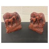 Vintage 60's Syroco Pressed Wood Equestrian Horse