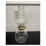 13.5ï¿½ glass oil lamp
