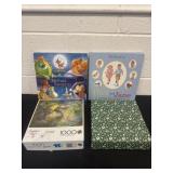 Puzzles and kids books