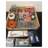 Group of screws and hooks and more