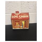 Vintage Log Cabin Syrup Tin Can 100th Anniversary