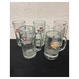 5 A&W mugs