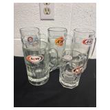 5 A&W mugs