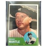 Reprint Mickey Mantle 1963 Topps