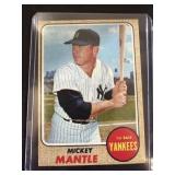 Reprint Mickey Mantle 1968 Topps