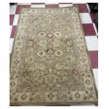 4ï¿½x6ï¿½ Brown Beige Area Rug