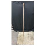Vintage Handmade Walking Stick around 7ft tall