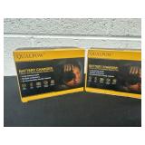 2 new battery chargers