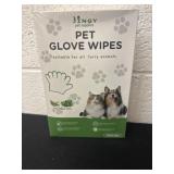 New pet glove wipes