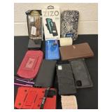 Group of phone cases