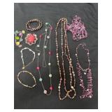 4 necklaces 5 bracelets