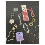 Earring bracelet keychains