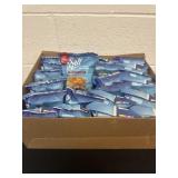 Box of new salt me bbq chips