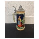 VINTAGE GERMAN BEER STEIN PETER SIMON GERZ 'TANZ