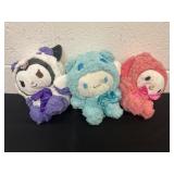 My Melody and Kuromi Plush, Cinnamoroll Plush