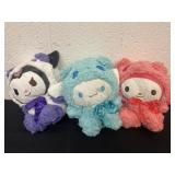 My Melody and Kuromi Plush, Cinnamoroll Plush