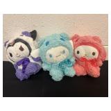 My Melody and Kuromi Plush, Cinnamoroll Plush