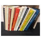 Group of cook books