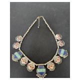 14ï¿½ vintage Zuni Native American  necklace with