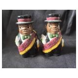 vintage ceramic salt and pepper shakers, part of