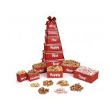 New  Baskets - 6 Tier Indulgence Nuts Gift Basket