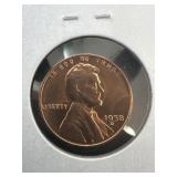1958-D Wheat Penny
