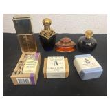 Bars of soap and perfumes