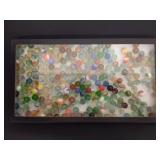 Group of marbles some are vintage