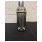Snap on shaker bottle