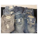Silver miss me and rock revival size 26 and 28