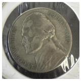 1942-S Silver Jefferson Nickel.