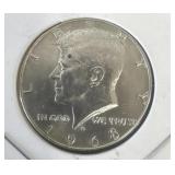 1968 Kennedy Half Dollar