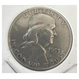 1953 Franklin Half Dollar