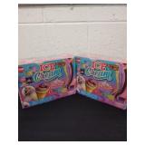 Two packages of ice cream butter slime